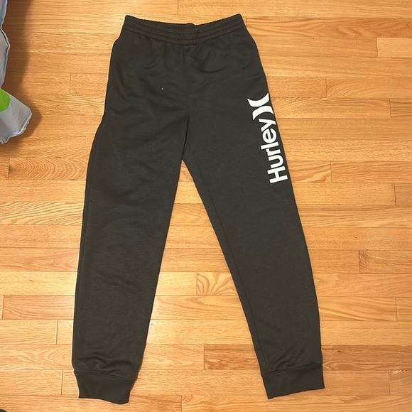 HURLEY Black Sweatpants - Picture 1 of 8